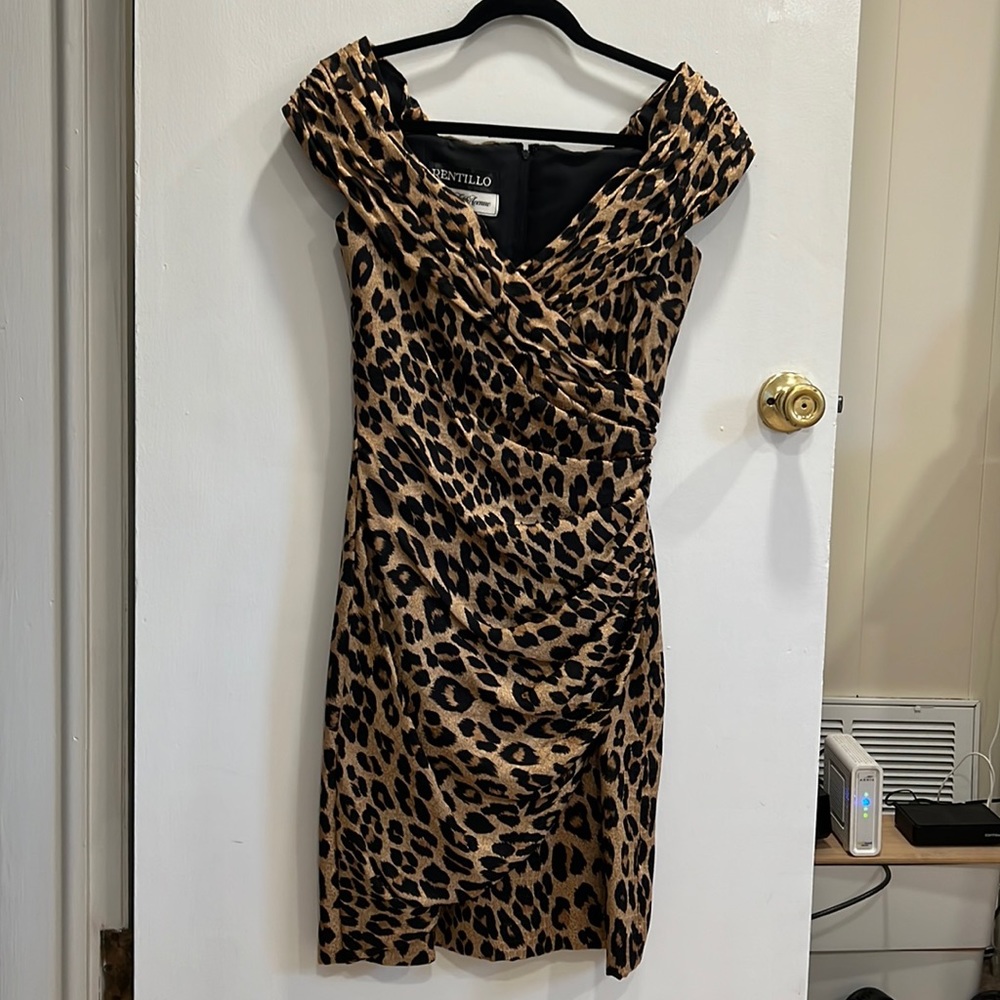 Leopard Print Dress by Monteau